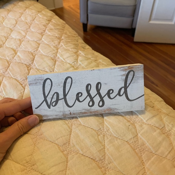 Two decorate wooden signs - Picture 2 of 2